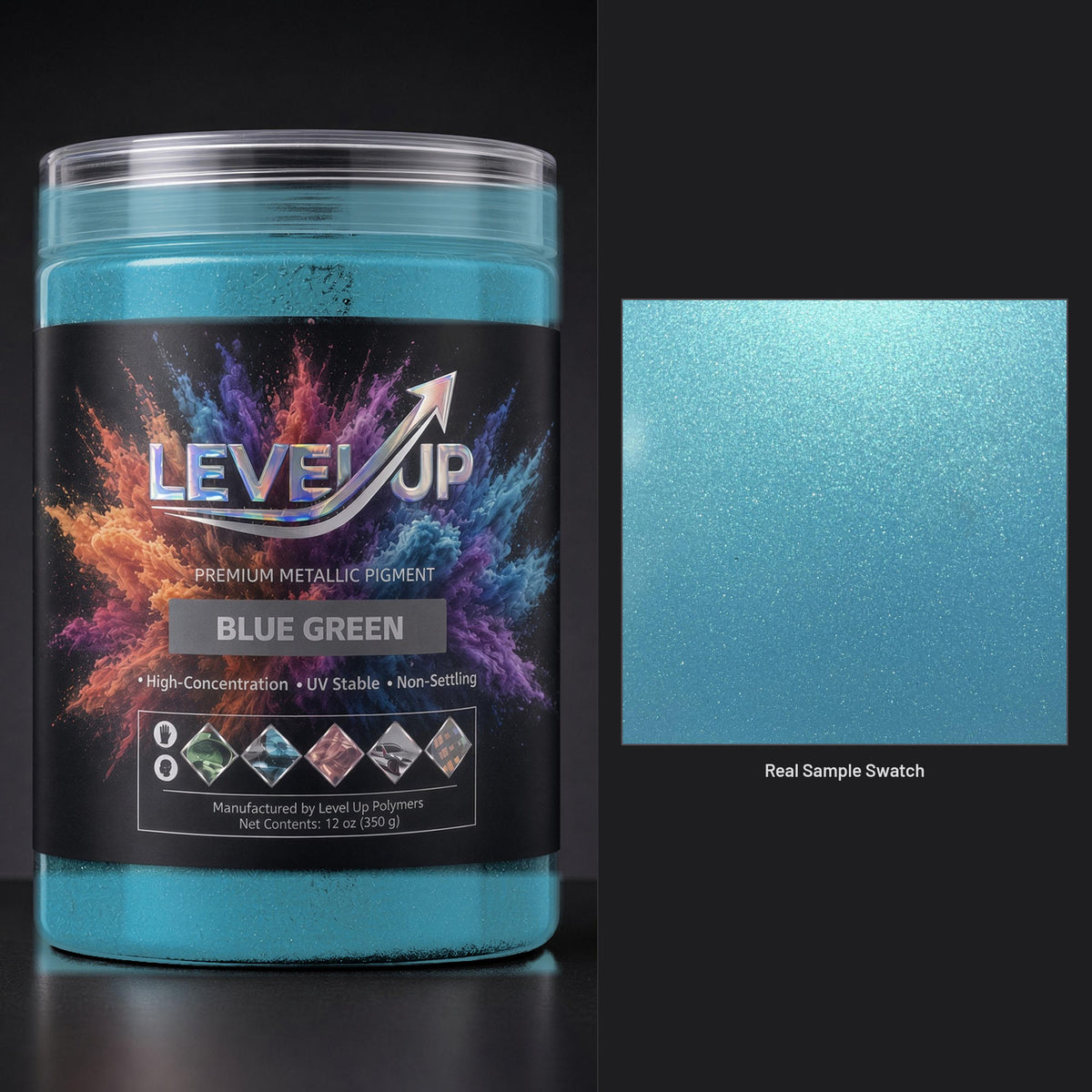 LEVEL UP Premium Metallic Pigment