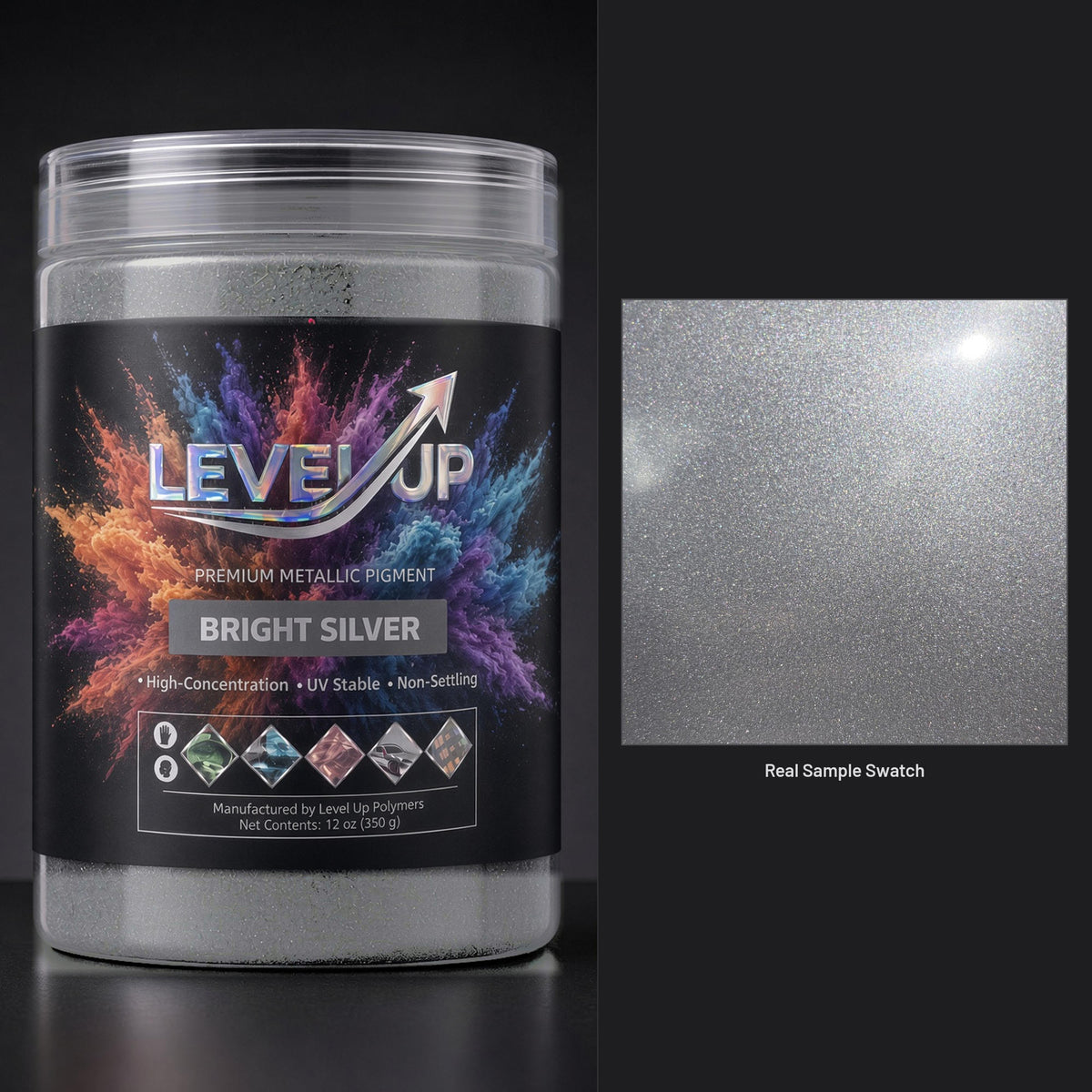 LEVEL UP Premium Metallic Pigment