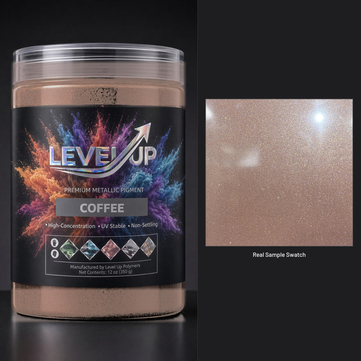 LEVEL UP Premium Metallic Pigment
