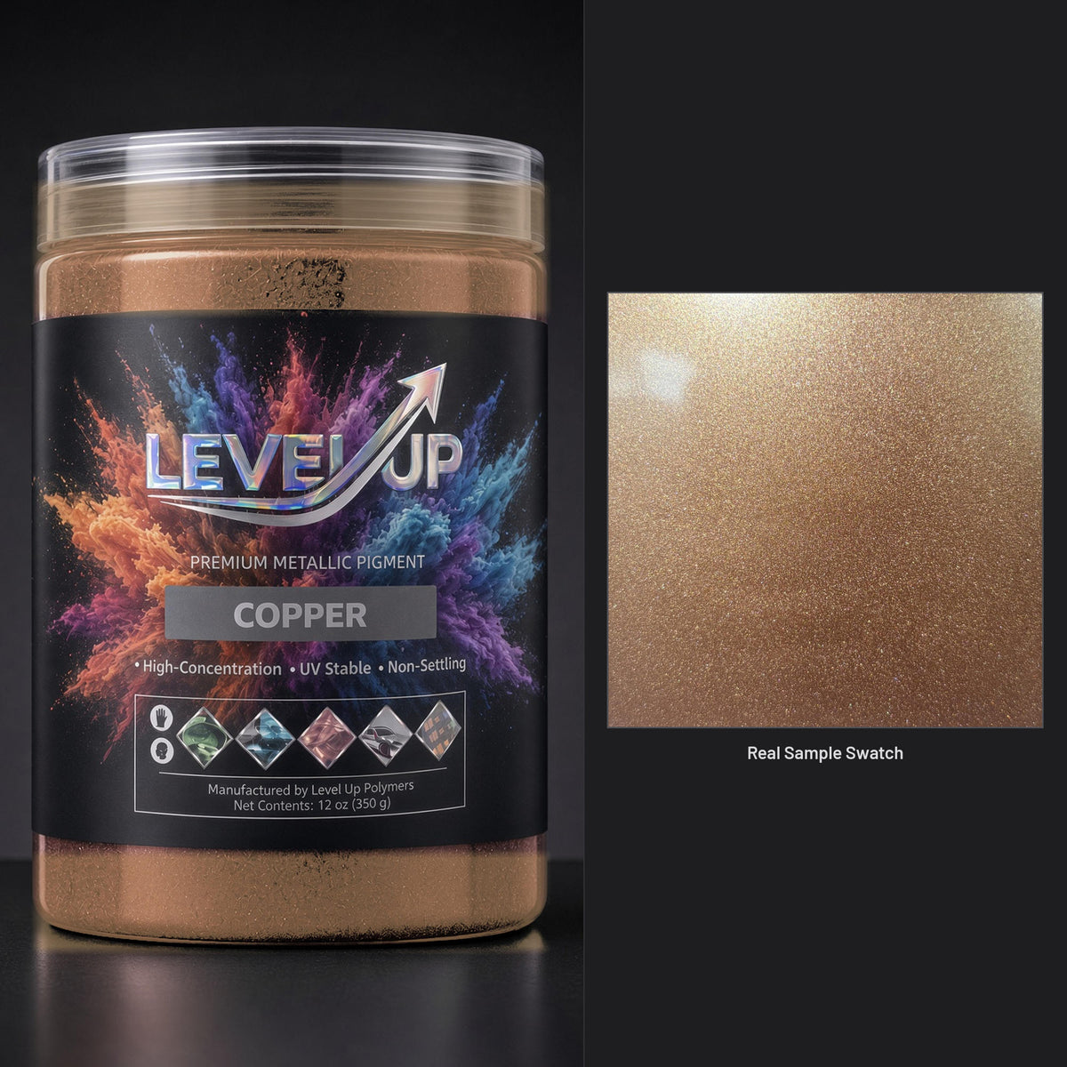 LEVEL UP Premium Metallic Pigment