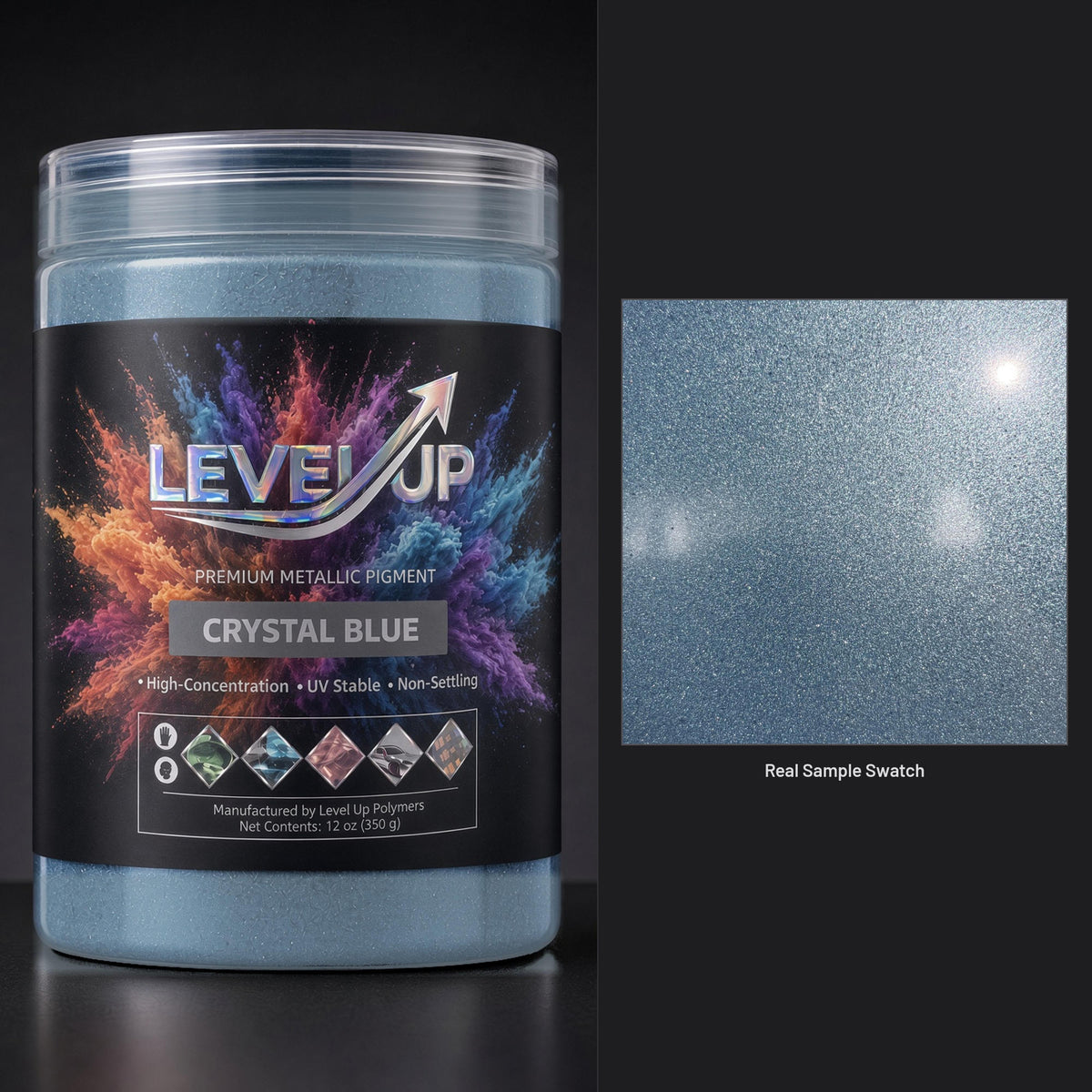 LEVEL UP Premium Metallic Pigment