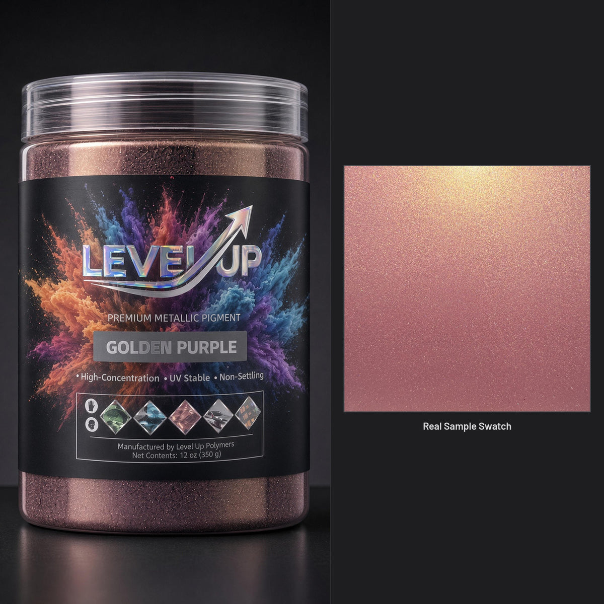 LEVEL UP Premium Metallic Pigment