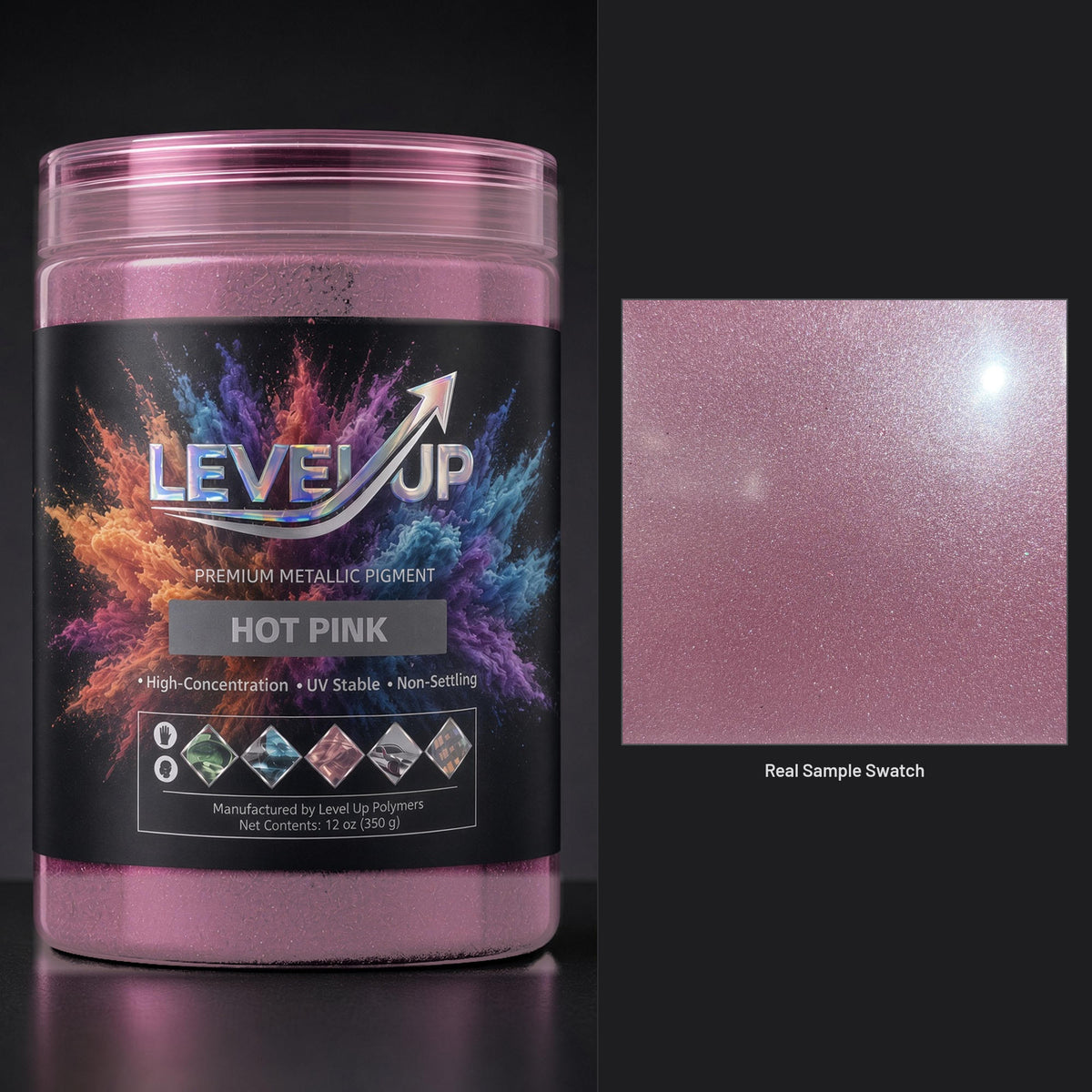 LEVEL UP Premium Metallic Pigment