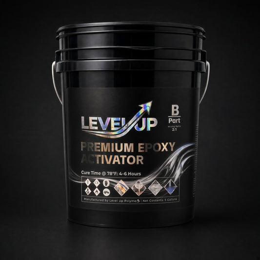 Premium Clear Epoxy Resin — 15 Gallon Kit