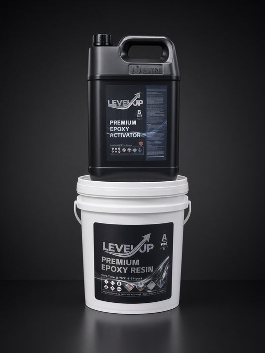 Premium Clear Epoxy Resin — 7.5 Gallon Kit