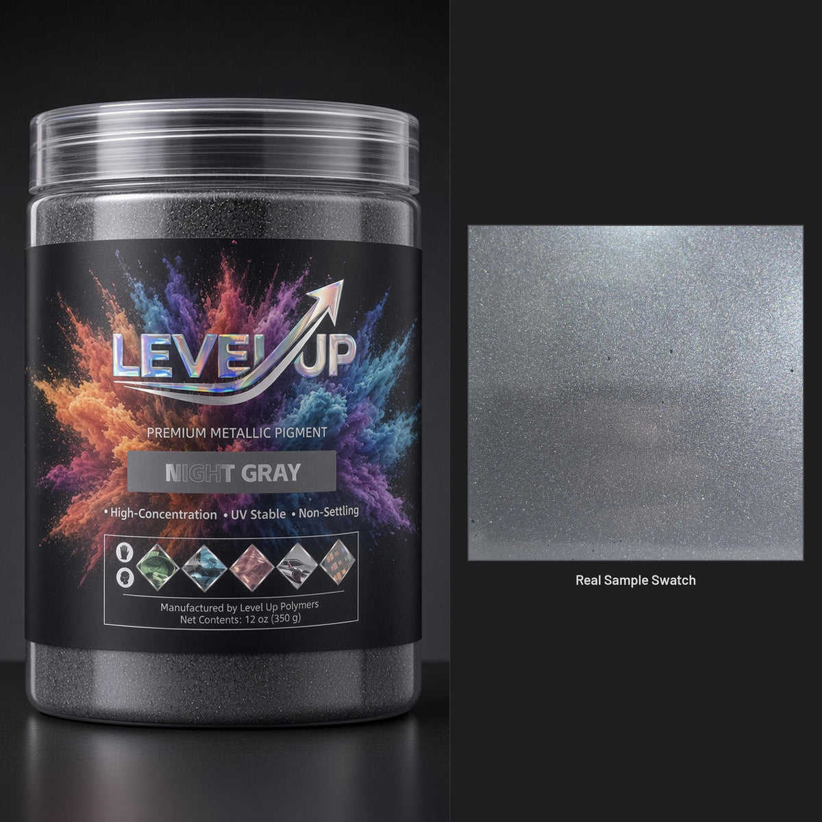 LEVEL UP Premium Metallic Pigment