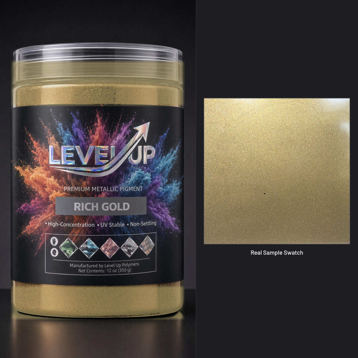 LEVEL UP Premium Metallic Pigment