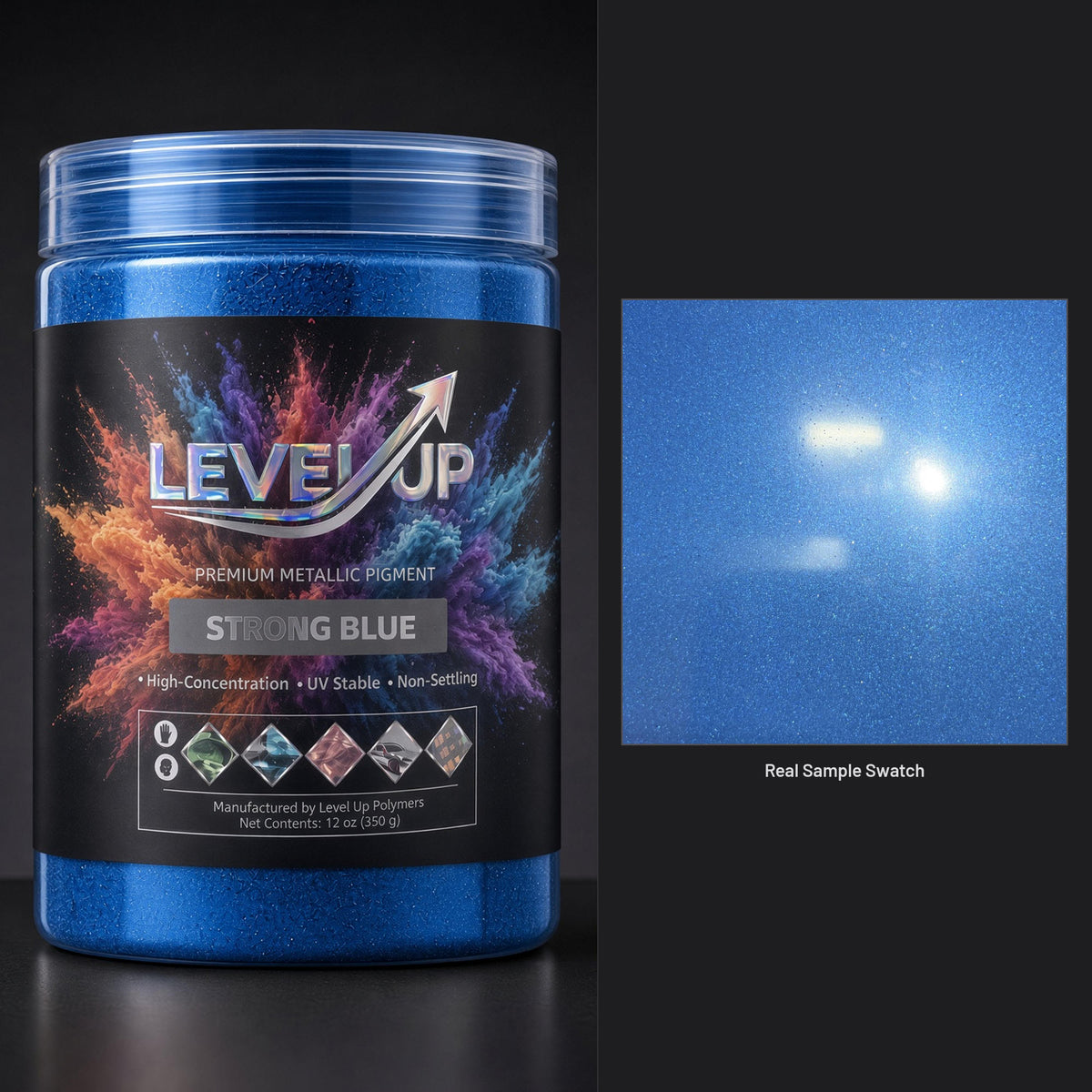 LEVEL UP Premium Metallic Pigment